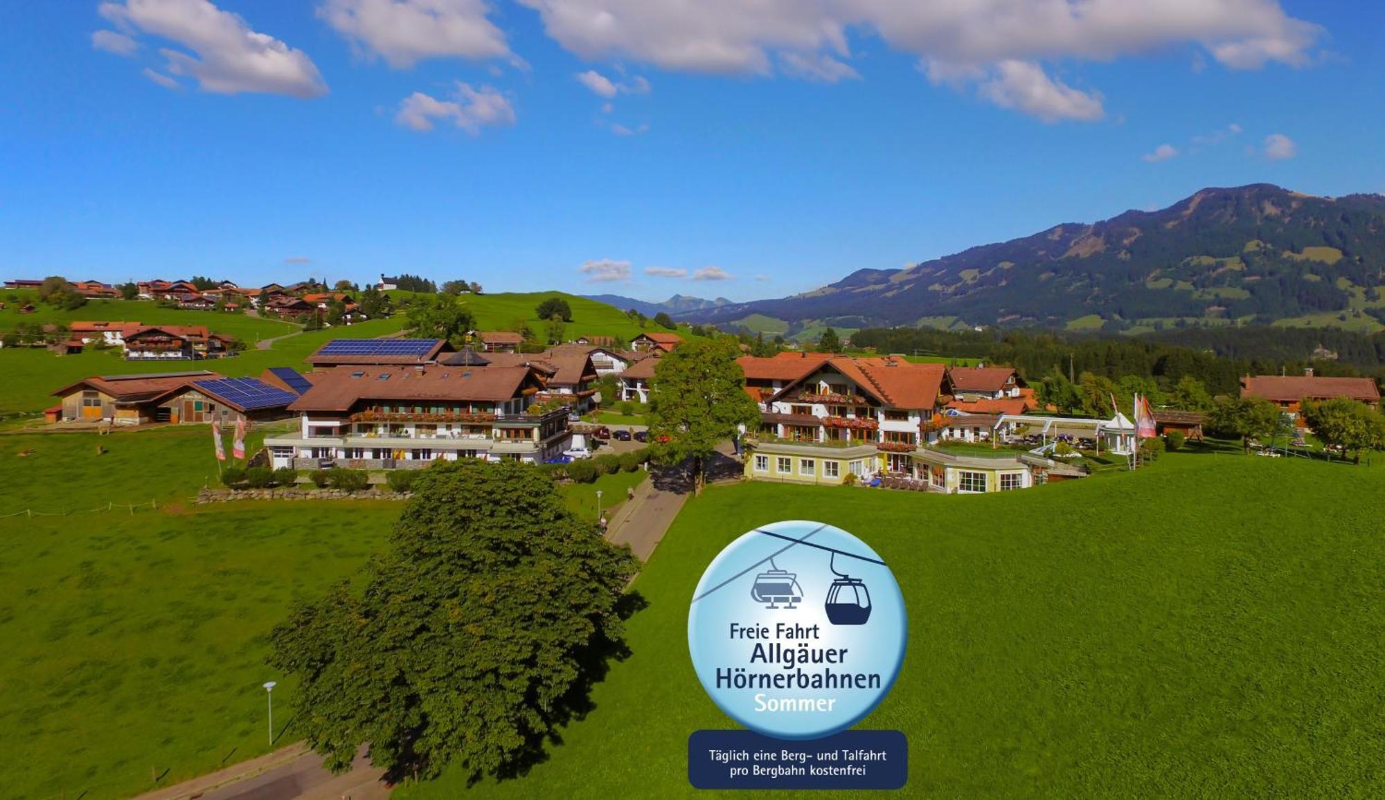 Wohlfuehlhotel Berwanger Hof Obermaiselstein Exterior foto